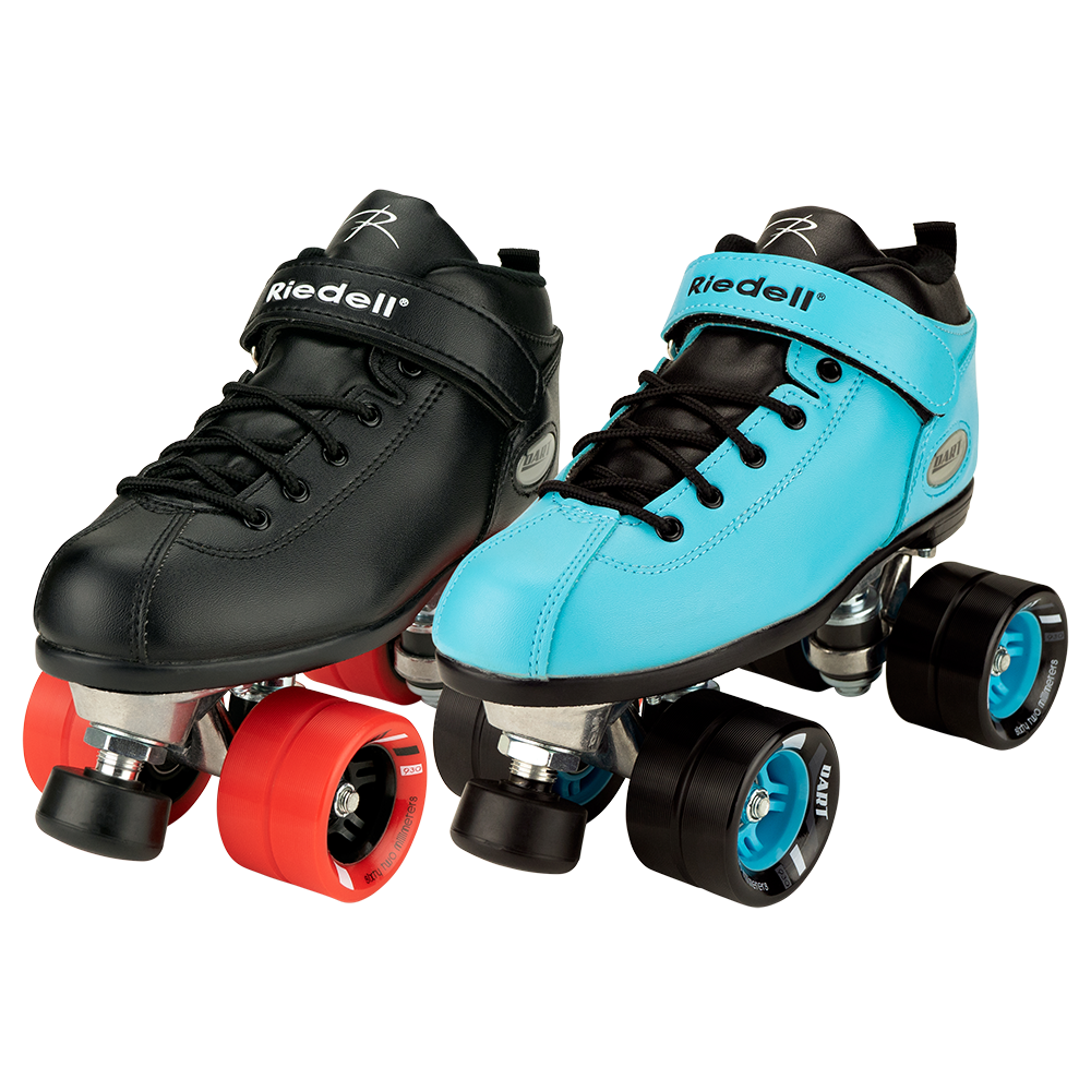 Adult Galaxy Black Figure Roller Quad Skates