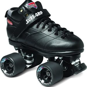 White & Pink Riedell Volt Roller Derby Speed Skates  W/ 2 pair of Laces 