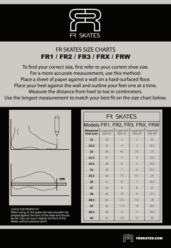 SEBA e3 80 Size Guide