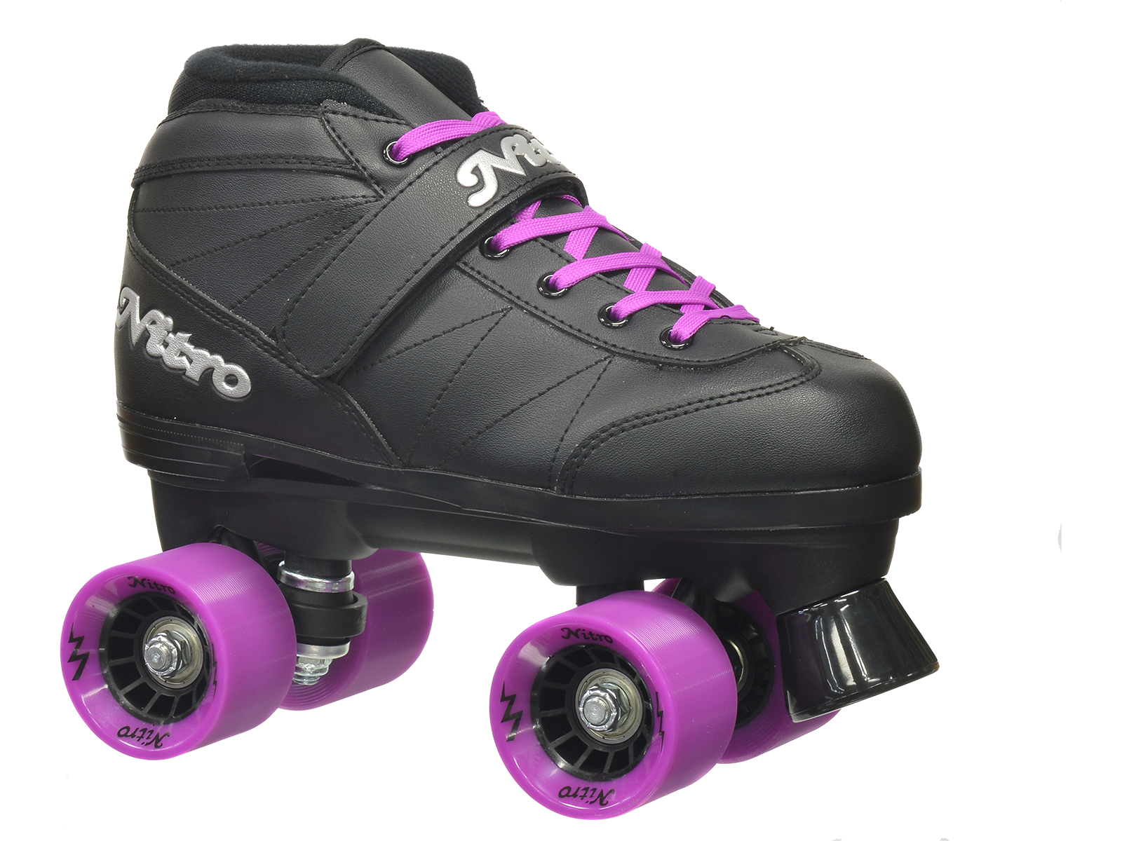 Epic Skates 2016 Epic Nitro Turbo 1 Indoor/Outdoor Quad Speed Roller Skates Red