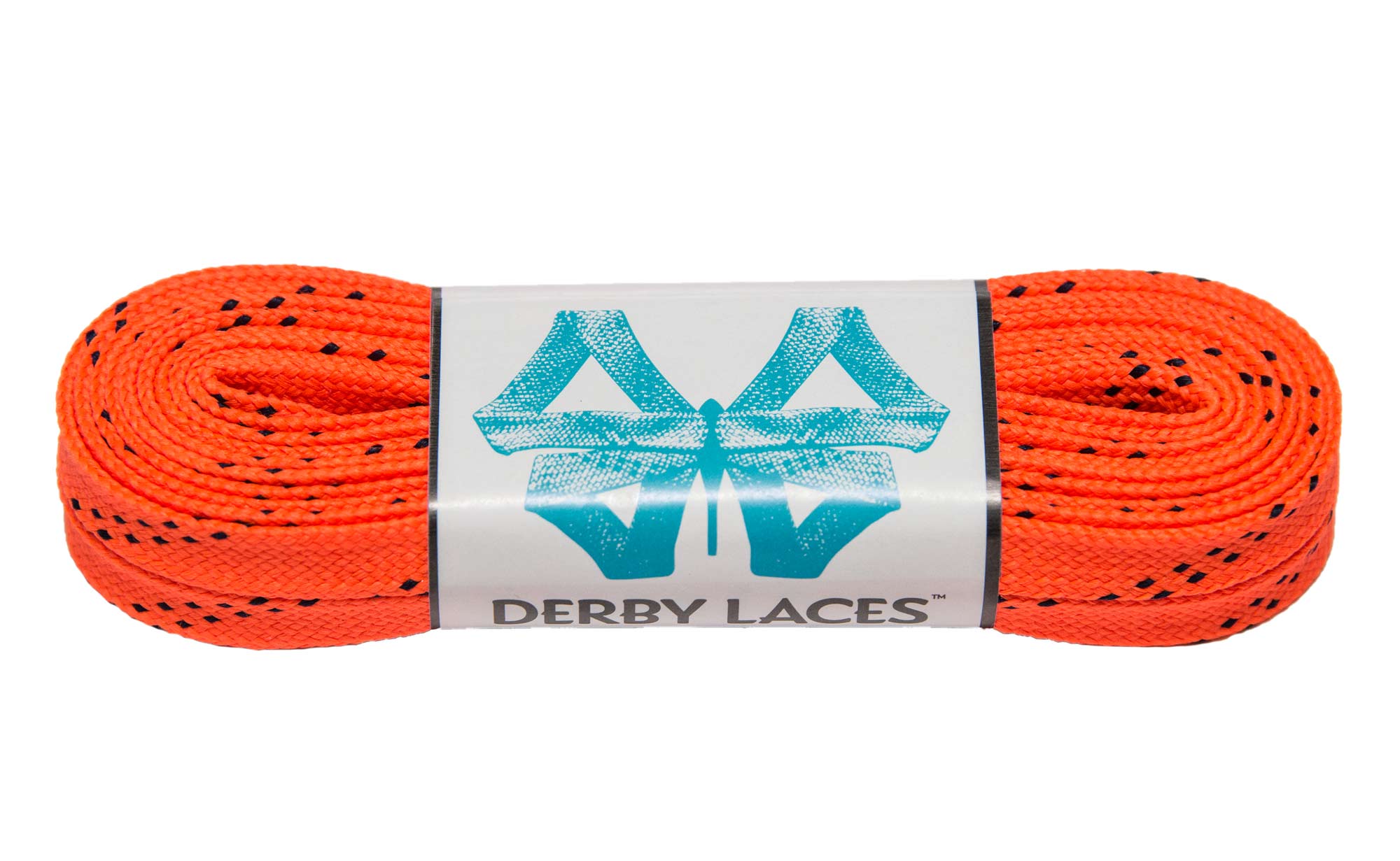 Black Derby Laces Waxed Roller Derby Skate Lace in 60 72 96 84 or 108 Inches 