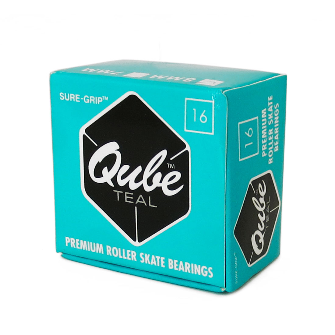 QUBE 8-Ball Bearings Quad Skate 8 mm set of 16 