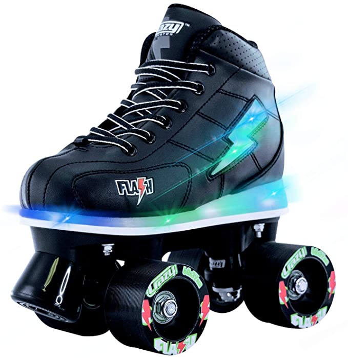 Details about   Adjustable Kids Roller Blades Inline Skates Kid Skate Light Up Flash Gifts 