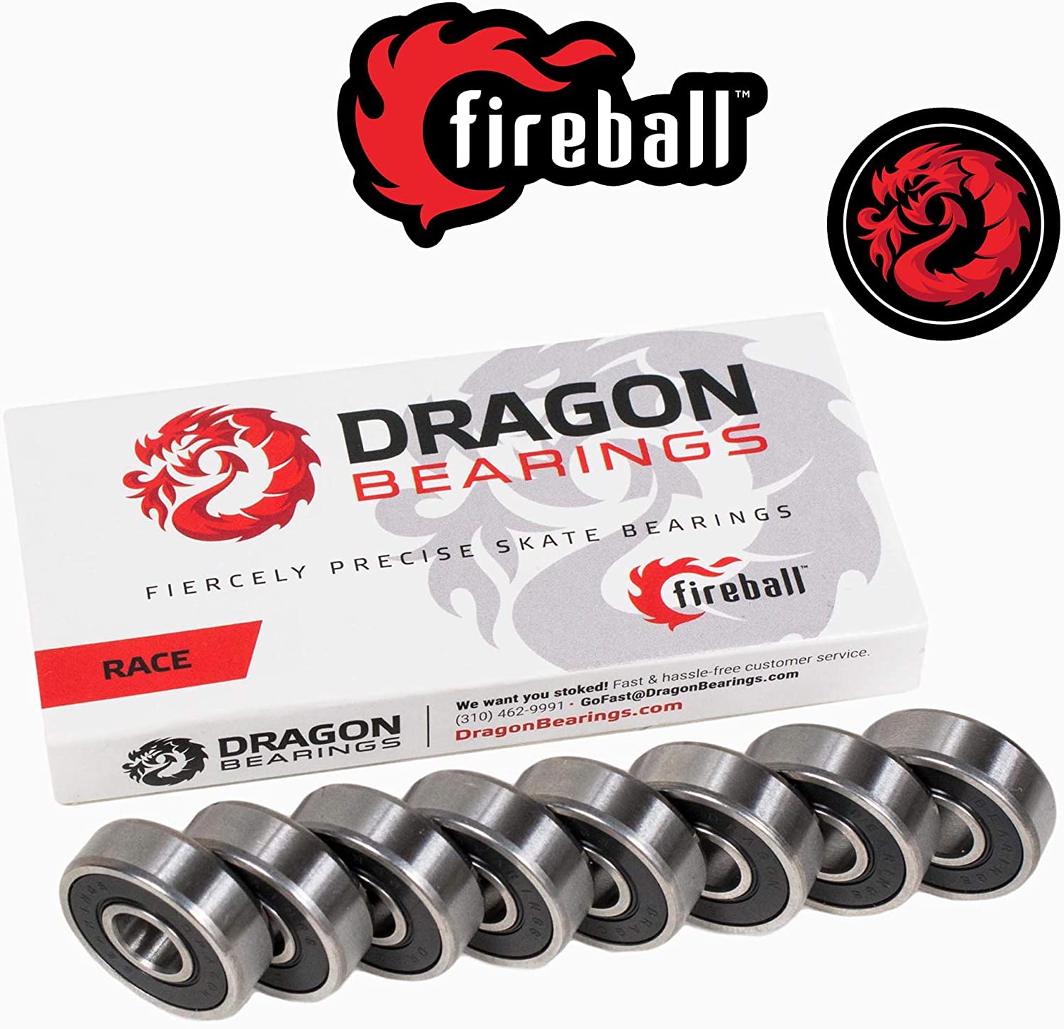Fireball Dragon 608 Bearings