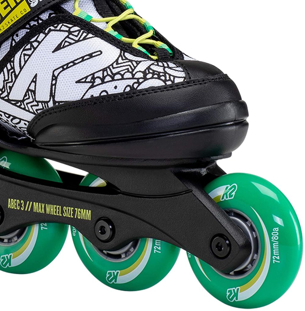 Pattini In Linea K2 Raider 2018 - Pattini Regolabili Per Bambini Con Telaio Composito - Foto 5