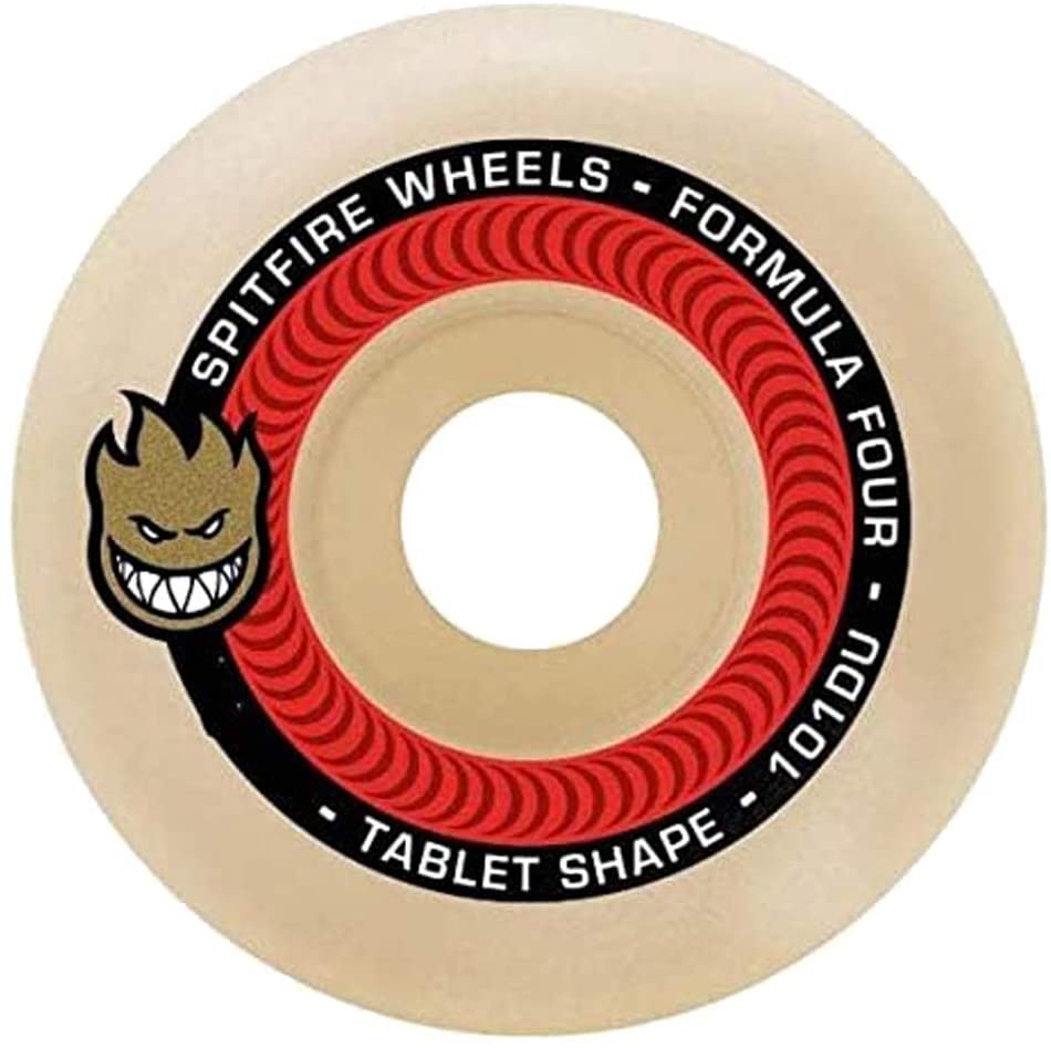 Spitfire Skateboard Wheels Formula Four Lock Ins Red 101DU All Sizes Skate 