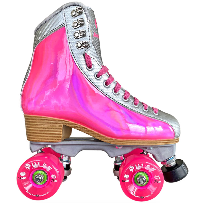 Cal 7 Roller Skates Indoor Outdoor Skating Faux Leather Boot PVC Frame 