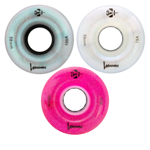 Luminous 58mm Quad Wheels