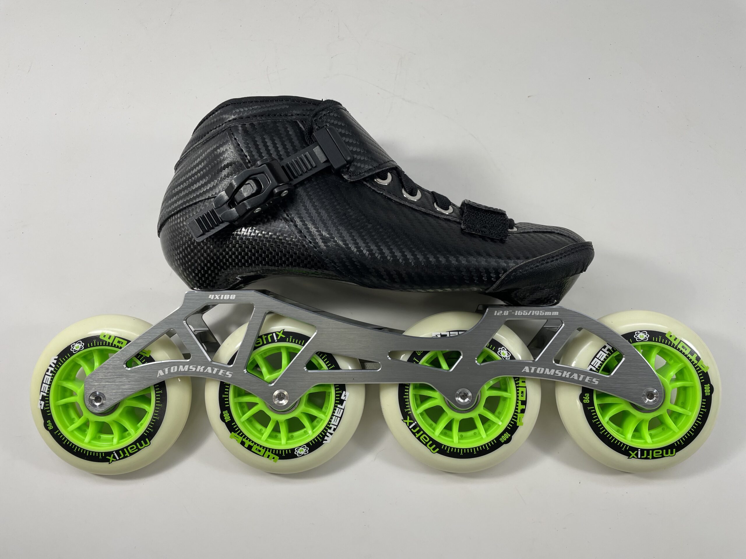 Atom Pro 4 Wheel 100mm Inline Skates - Open Box Clearance 