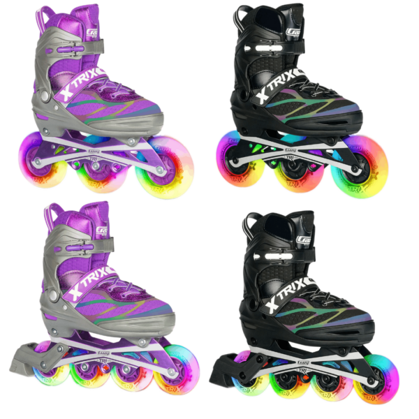 Crazy Skates Trix Inline Adjustable Skates