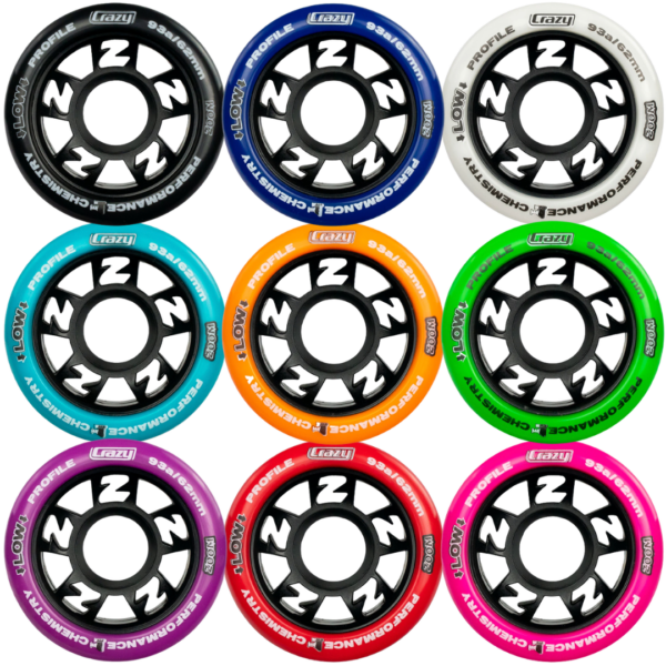 Crazy Skates Zoom Wheels All Colors Front