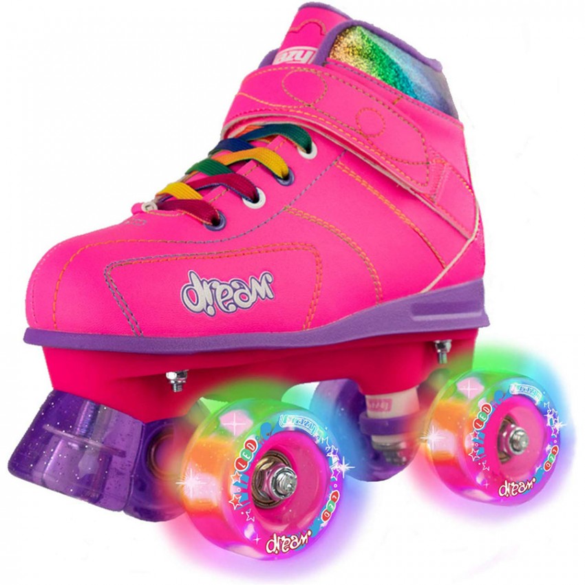 rainbow roller boots